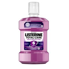 Listerine Mouthwash Total Care Clean Mint suuvesi 1000 ml hinta ja tiedot | Listerine Hajuvedet ja kosmetiikka | hobbyhall.fi
