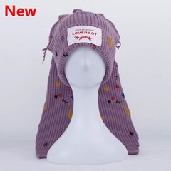 (M 56-58cm-08 violetti TY)Söpö muodikas hupullinen lippalakki Loverboy kissakorva neulottu hattu Kaksikerroksinen lämmin siankorva villahattu Niche Design Hip-hop-persoonallinen kylmähattu hinta ja tiedot | Naisten päähineet | hobbyhall.fi