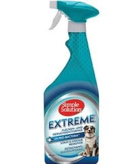 Šunų kvapų ir dėmių valiklis Simple Solution Extreme, 750 ml hinta ja tiedot | Eläinten hoitotuotteet | hobbyhall.fi