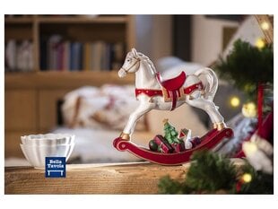 Villeroy & Boch Winter Collage Accessoires Rocking Horse XL 33x11x32cm puinen sisustus hinta ja tiedot | Joulukoristeet | hobbyhall.fi