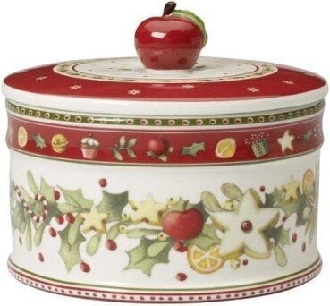 Villeroy & Boch keksipurkki Winter Bakery Delight, 11x13 cm hinta ja tiedot | Elintarvikkeiden säilytysastiat | hobbyhall.fi