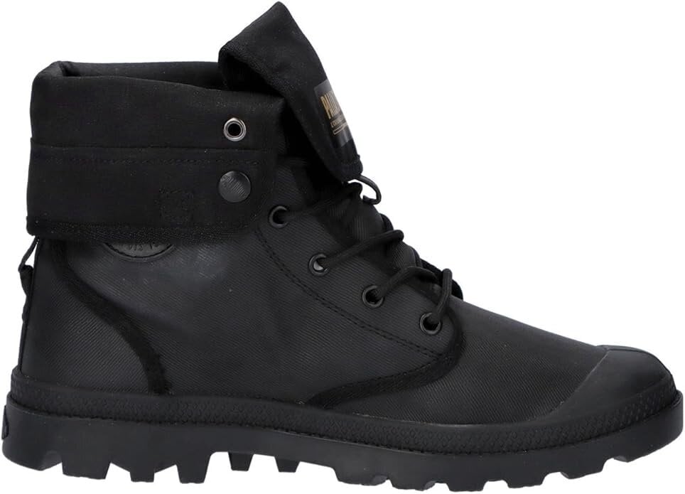 Palladium Boots Baggy Coated / musta hinta ja tiedot | Naisten saappaat | hobbyhall.fi