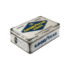 Säilytyspurkki flat / Goodyear logo hinta ja tiedot | Säilöntä | hobbyhall.fi