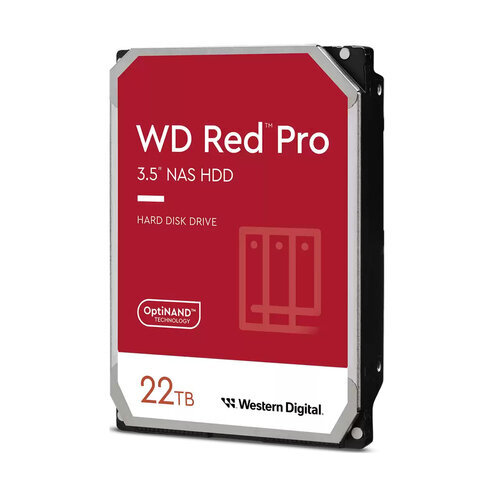 WD Red Pro 22TB kovalevy hinta ja tiedot | Kovalevyt | hobbyhall.fi