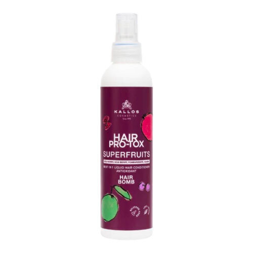 Suihkehoitoaine Kallos Pro-Tox SuperFruits Liquid Conditioner, 200 ml hinta ja tiedot | Hoitoaineet | hobbyhall.fi