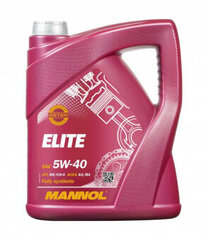 Moottoriöljy Mannol 7903 Elite 5W-40, 5 l hinta ja tiedot | Moottoriöljyt | hobbyhall.fi