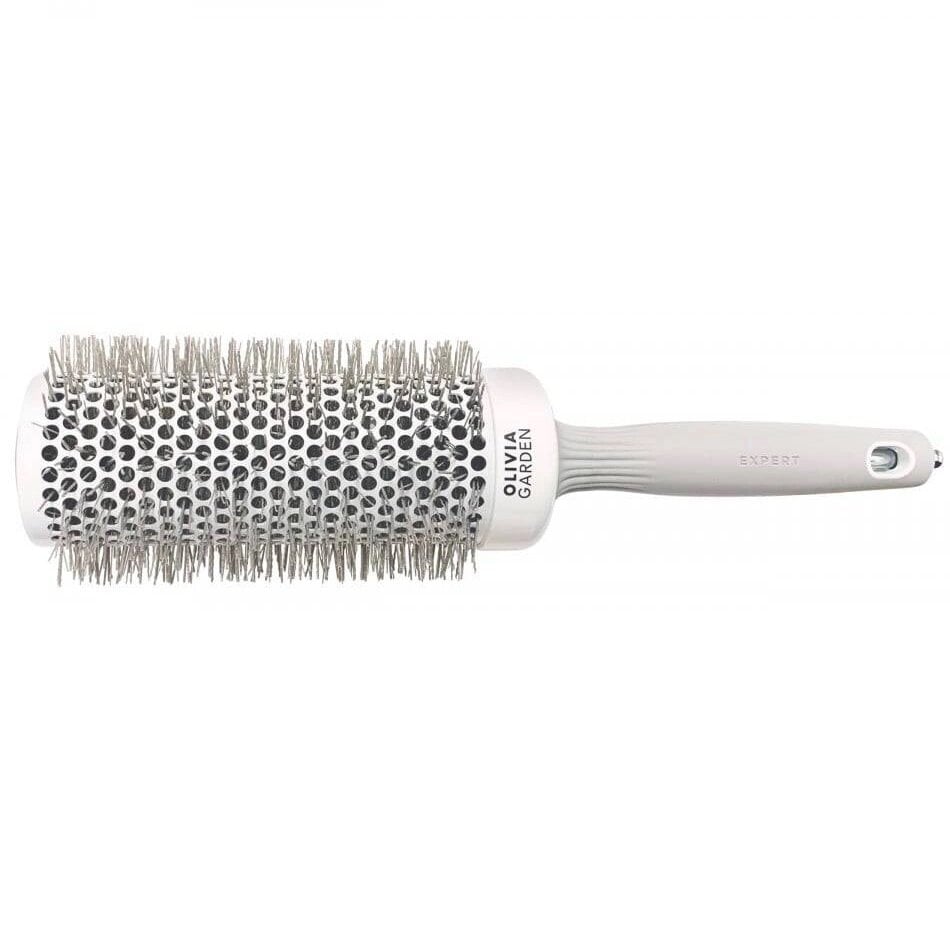 Hiusten kuivaus ja muotoilu pyöreä harja Olivia Garden Expert Blowout Speed ​​​​Wavy Bristles, 55 mm hinta ja tiedot | Hiusharjat, kammat ja sakset | hobbyhall.fi