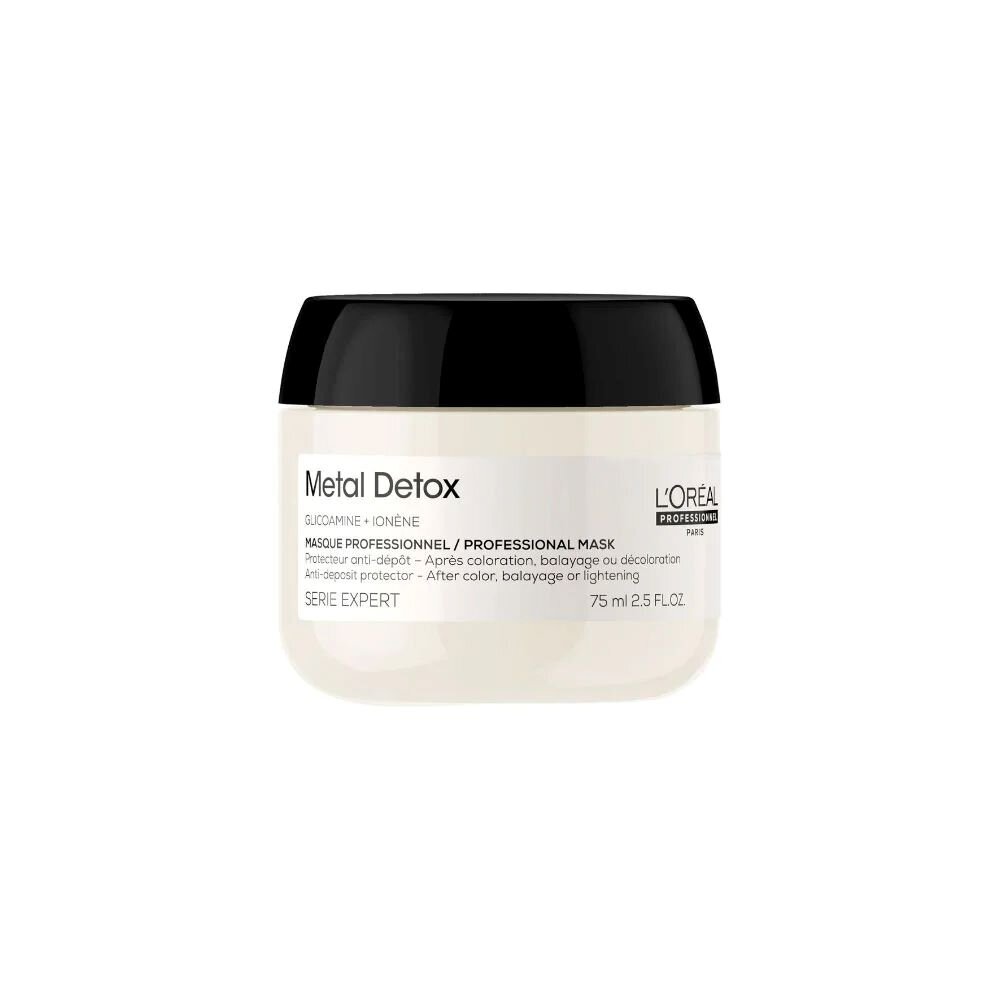 Hiusnaamio L'Oreal Professionnel Metal Detox Mask 75ml hinta ja tiedot | Naamiot, öljyt ja seerumit | hobbyhall.fi