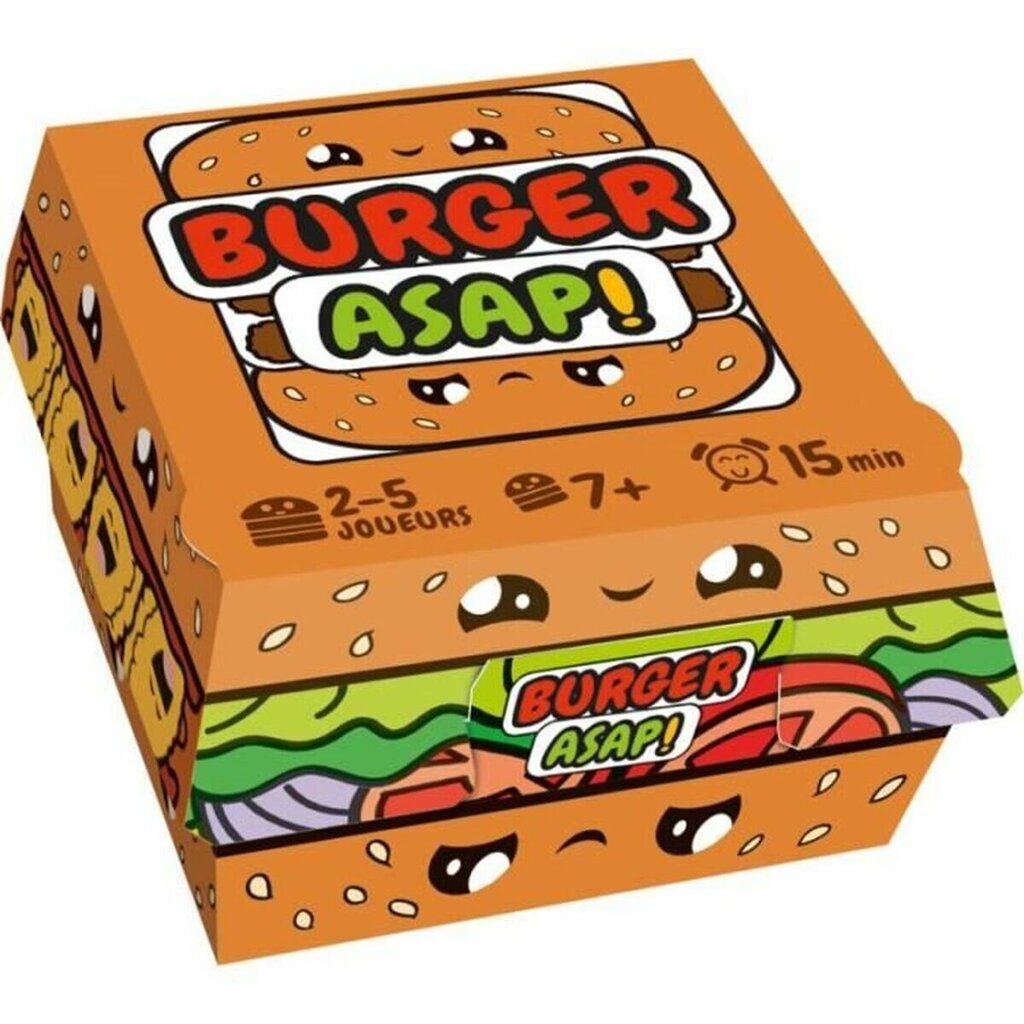 Lautapeli Asmodee Burger ASAP, FR hinta ja tiedot | Lautapelit ja älypelit | hobbyhall.fi