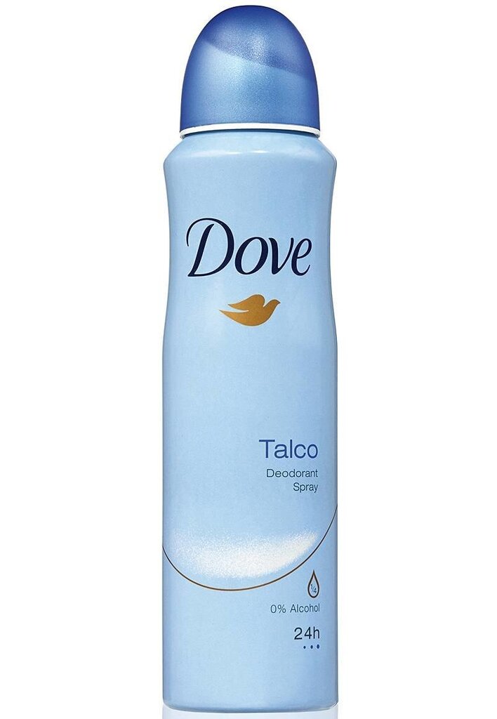 Suihkedeodorantti Dove Talco Anti-Perspirant 48h 150 ml hinta ja tiedot | Deodorantit | hobbyhall.fi