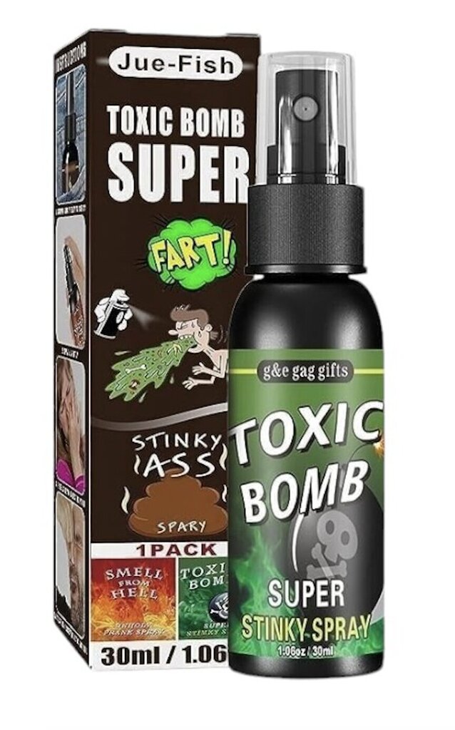 Haiseva spray GNAUMORE Toxic Bomb hinta ja tiedot |  Pilailulahjat | hobbyhall.fi