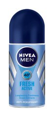 Rolling deodorantti miehille Nivea Active Fresh 50 ml. hinta ja tiedot | Deodorantit | hobbyhall.fi
