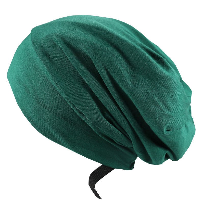 (-01) Pehmeä Stretch Satiini Bonnet Muotivuorattu Makuupipo Hattu Bambu Päähineet Pörröinen Natural Hair Hoitolaki naisille ja miehille hinta ja tiedot | Naisten päähineet | hobbyhall.fi