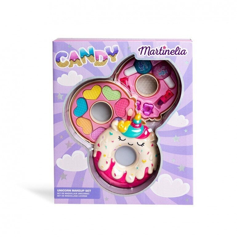 Kosmetiikkasetti lapsille Martinelia Candy Unicorn Makeup Set hinta ja tiedot | Lasten ja äitiysajan kosmetiikka | hobbyhall.fi