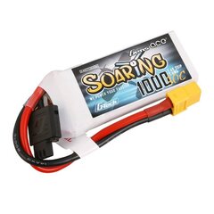 Akku Gens Ace G-Tech Soaring 1000mAh 7.4V 30C 2S1P XT60 hinta ja tiedot | Poikien lelut | hobbyhall.fi