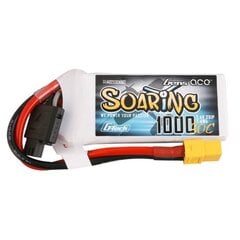 Akku Gens Ace G-Tech Soaring 1000mAh 7.4V 30C 2S1P XT60 hinta ja tiedot | Poikien lelut | hobbyhall.fi