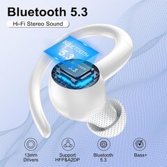 Csasan V90 langattomat Bluetooth-kuulokkeet, valkoiset hinta ja tiedot | Csasan Tietokoneet ja pelaaminen | hobbyhall.fi