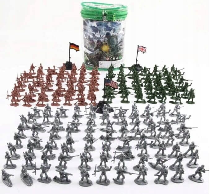 Iso sotilasfiguurisarja, 300 kpl hinta ja tiedot | Poikien lelut | hobbyhall.fi