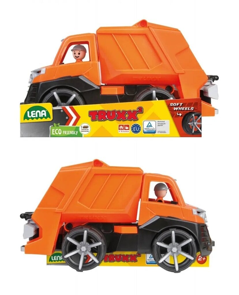 Roska-auto Lena Truxx2, oranssi hinta ja tiedot | Poikien lelut | hobbyhall.fi