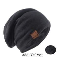 (54-62cm-lisätty samettimusta)Muodikas Bonnet-hattu miehille ja naisille Syksyinen neulottu yksivärinen Skullies-pipot Kevät Casual Pehmeät turbaanihatut Hip Hop -pipo hinta ja tiedot | Naisten päähineet | hobbyhall.fi