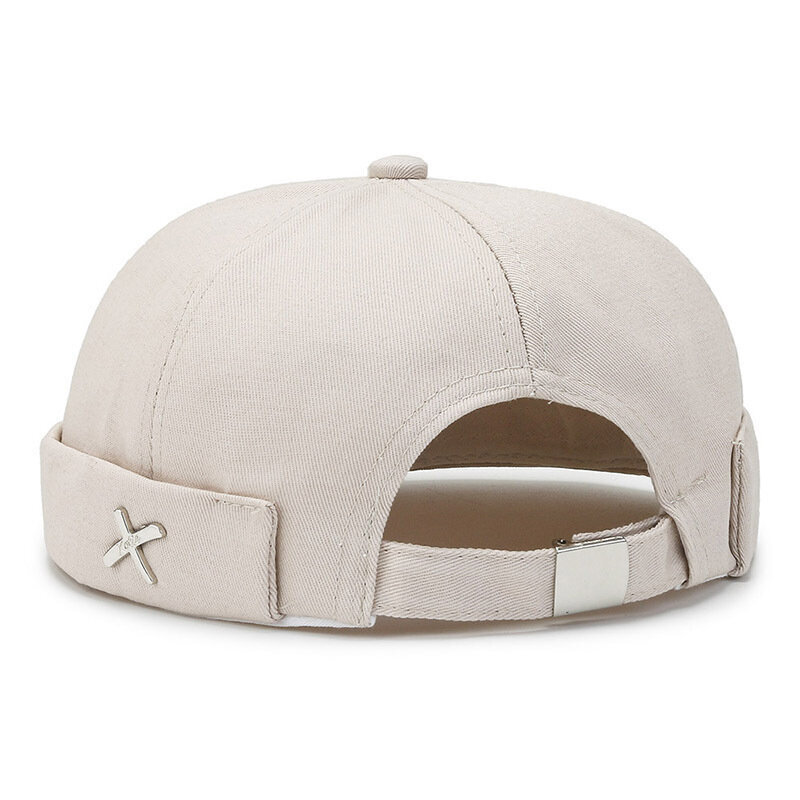 (-beige)Vintage Dome Hat Miesten Meloni Pipo Cap Solid Color Docker Hat Unisex säädettävä talvihattu naisille miehille Bonnet pipot hinta ja tiedot | Naisten päähineet | hobbyhall.fi