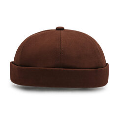 (-29)Vintage Dome Hat Miesten Meloni Pipo Cap Solid Color Docker Hat Unisex säädettävä talvihattu naisille miehille Bonnet pipot hinta ja tiedot | Naisten päähineet | hobbyhall.fi