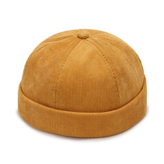 (-16)Vintage Dome Hat Miesten Meloni Pipo Cap Solid Color Docker Hat Unisex säädettävä talvihattu naisille miehille Bonnet pipot hinta ja tiedot | Naisten päähineet | hobbyhall.fi