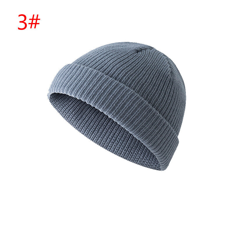 (-3) Laadukkaat Talvi Lämpimät Urheilu Pipot Rento lyhyt lankahattu miehille Naisten Villa Neulottu Pipo Skull Cap Elastiset hatut Unisex hinta ja tiedot | Naisten päähineet | hobbyhall.fi