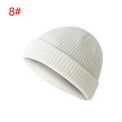 (-8) Laadukkaat Talvi Lämpimät Urheilu Pipot Rento lyhyt lankahattu miehille Naisten Villa Neulottu Pipo Skull Cap Elastiset hatut Unisex hinta ja tiedot | Naisten päähineet | hobbyhall.fi