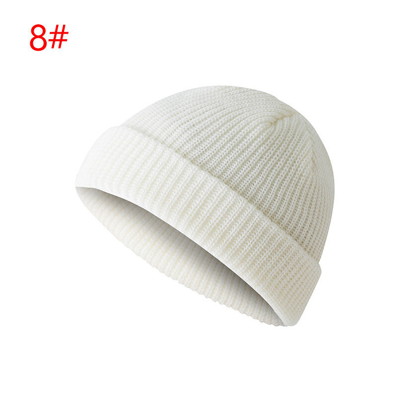 (-8) Laadukkaat Talvi Lämpimät Urheilu Pipot Rento lyhyt lankahattu miehille Naisten Villa Neulottu Pipo Skull Cap Elastiset hatut Unisex hinta ja tiedot | Naisten päähineet | hobbyhall.fi