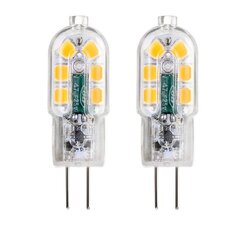 Polttimo, LED-lamppu, AC220V-valkoinen valo, kylmä valkoinen 6000k, 120-140lm hinta ja tiedot | LED-valonauhat | hobbyhall.fi