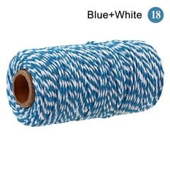 100M Macrame Cord köysi puuvilla Twine String hinta ja tiedot | Virkkaustarvikkeet | hobbyhall.fi