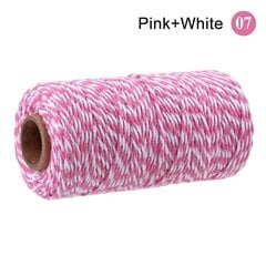 100M Macrame Cord köysi puuvilla Twine String hinta ja tiedot | Virkkaustarvikkeet | hobbyhall.fi