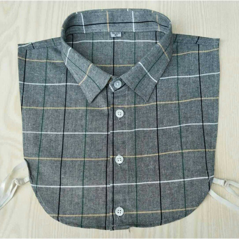 Yt British Plaid-44 Naisten Tekokaulus Irrotettava Puoli Zi Miesten Monipuolinen Paita Ruudullinen Trendikäs Paita hinta ja tiedot | Naisten huivit | hobbyhall.fi