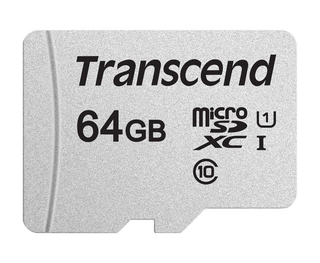 MEMORY MICRO SDXC 64GB W/ADAPT/UHS-I TS64GUSD300S-A TRANSCEND hinta ja tiedot | Puhelimen muistikortit | hobbyhall.fi