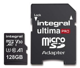 INTEGRAL INMSDX128G-100/90V30 hinta ja tiedot | Puhelimen muistikortit | hobbyhall.fi