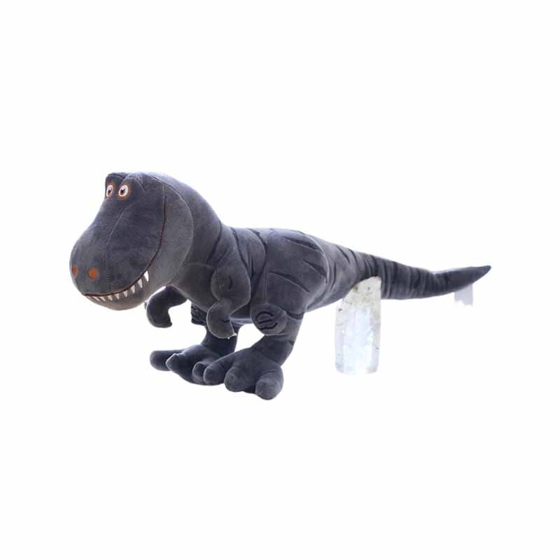 Kaksivärinen painettu simuloitu dinosauruspehmo, Tyrannosaurus rex, painettu dinosaurusnukke Harmaa 40cm hinta ja tiedot | Pehmolelut | hobbyhall.fi