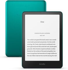 Amazon Kindle Paperwhite No Ads Edition 2024 7" 32GB Metallic Jade hinta ja tiedot | E-kirjojen lukulaitteet | hobbyhall.fi