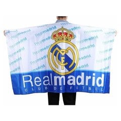 Real Madridin lippu (MM 2022) (100 % polyesteriä ja koko 86*138) hinta ja tiedot | Jalkapallovaatteet ja -varusteet | hobbyhall.fi