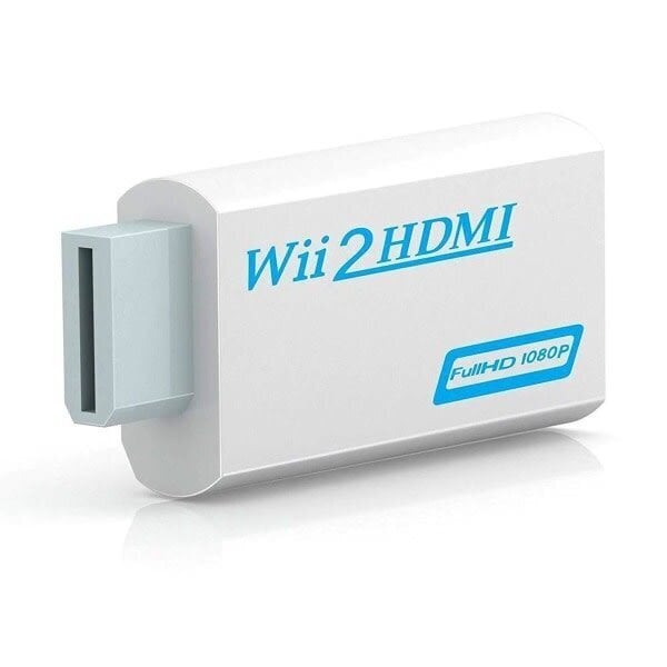 Nintendo Wii-HDMI-sovitin 1080p Full-HD hinta ja tiedot | Kaapelit ja adapterit | hobbyhall.fi