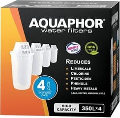 Vaihtosuodatin Aquaphor A5H, 4 kpl. hinta ja tiedot | Veden suodatinkannut ja suodattimet | hobbyhall.fi