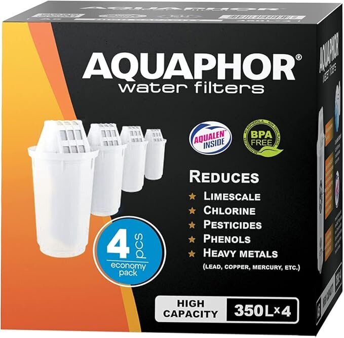 Vaihtosuodatin Aquaphor A5H, 4 kpl. hinta ja tiedot | Veden suodatinkannut ja suodattimet | hobbyhall.fi