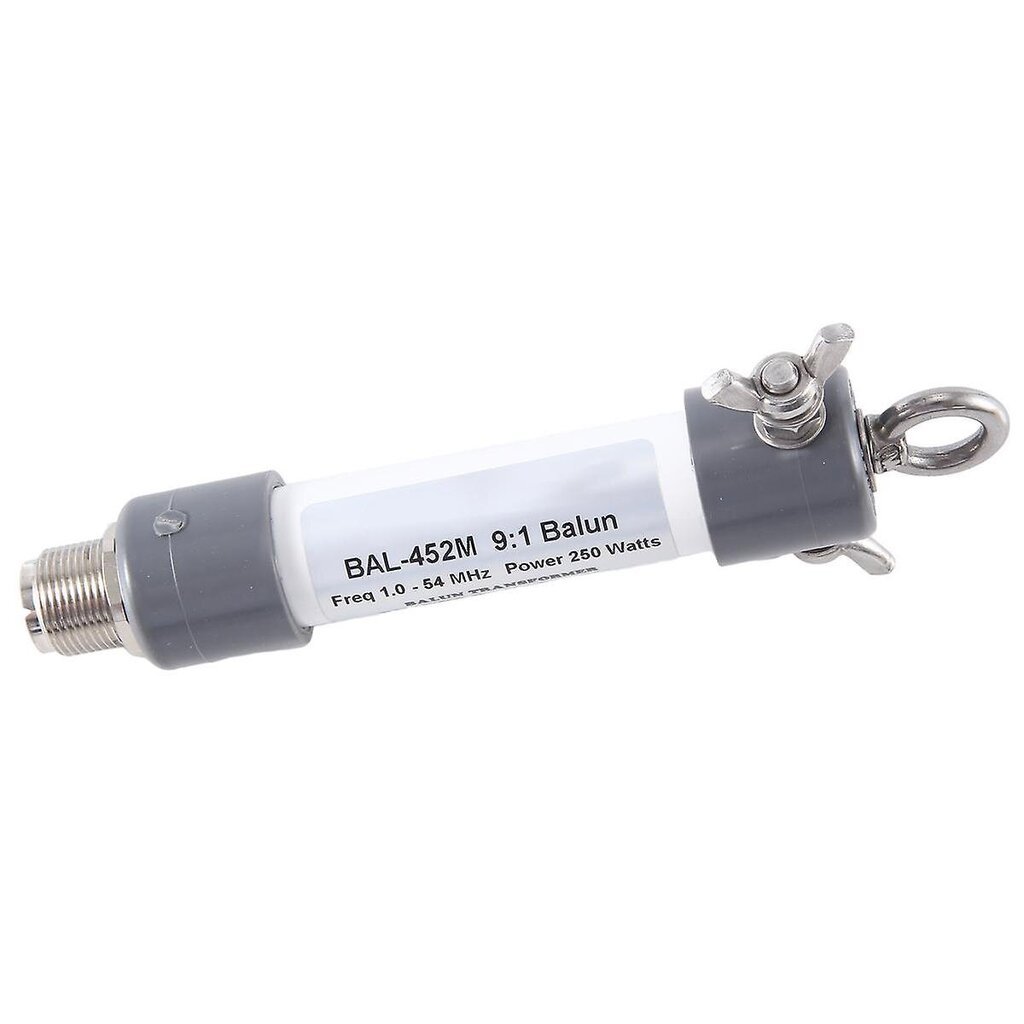 1:9 Balun 250W SSB,PEP 350W 1.0 - 54MHz lyhytaalto Balun HAMLlong Wire HF Antenni Balun Radio QRP hinta ja tiedot | Soittimien lisätarvikkeet | hobbyhall.fi