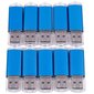 10 x USB-muisti 2.0 Memory Stick Flash Drive 128MB Gift Blue hinta ja tiedot | Muistitikut | hobbyhall.fi