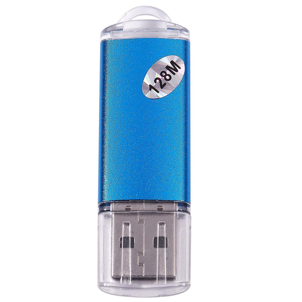 10 x USB-muisti 2.0 Memory Stick Flash Drive 128MB Gift Blue hinta ja tiedot | Muistitikut | hobbyhall.fi