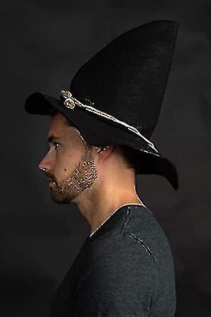 Aikuisten Scarecrow Hat Deluxe-huopa Oktoberfest Wizard Witch Hillbilly -hattuasu hinta ja tiedot | Miesten hatut, huivit ja käsineet | hobbyhall.fi