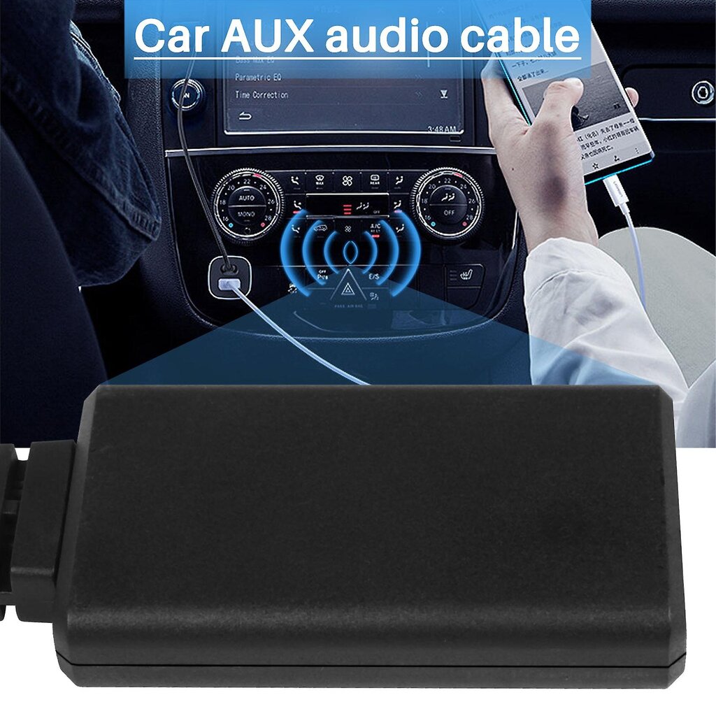 Auton langaton Bluetooth-moduuli Musiikkisovitin Lisävastaanotin AUX Audio USB 3.5MM -liitäntä BMW E90 E91 E92 E93 hinta ja tiedot | Lisätarvikkeet autoiluun | hobbyhall.fi