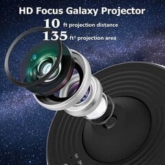 Tähtitaivaan projektori Galaxy-yölamppu hinta ja tiedot | Projektorit | hobbyhall.fi