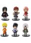 12 kpl Mini NARUTO Figure Sasuke Kakashi Itachi Gaara Jiraiya Q Verison Figurine 7-8cm tukku PVC malli lelut hinta ja tiedot | Pienoismallit | hobbyhall.fi