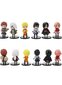 12 kpl Mini NARUTO Figure Sasuke Kakashi Itachi Gaara Jiraiya Q Verison Figurine 7-8cm tukku PVC malli lelut hinta ja tiedot | Pienoismallit | hobbyhall.fi